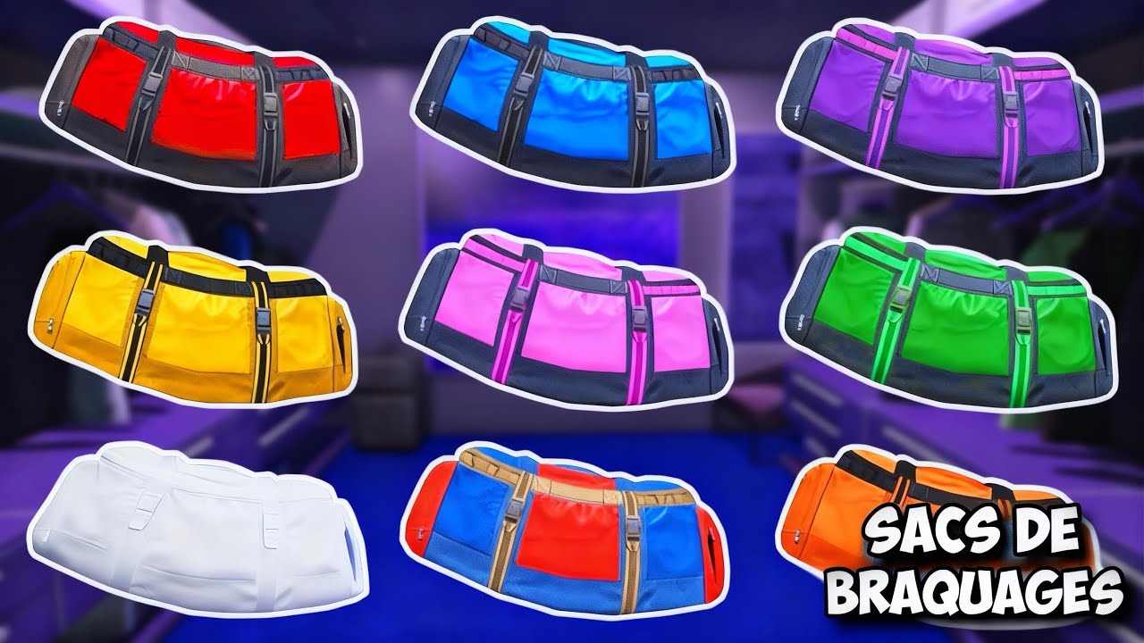 GLITCH SOLO AVOIR TOUS LES SACS DE BRAQUAGES GTA 5 ONLINE 