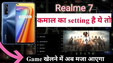 Realme 7 Game Space || RAM OPTIMIGESHAN || #Realme7 #hidden_Feature #LatestUpdate #Realme