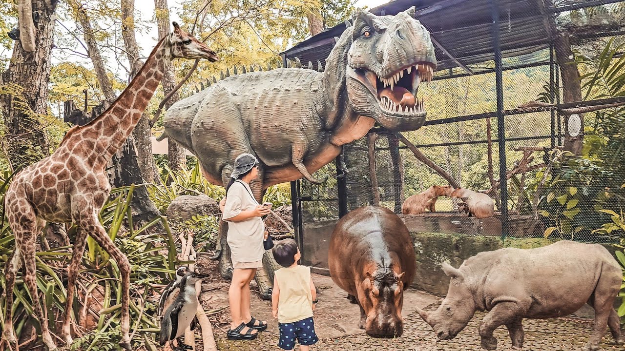 EP24. Khao Kheow Open Zoo สวนสัตว์เปิดเขาเขียว & Monster Aquarium Pattaya มอนสเตอร์ อควาเรียม พัทยา