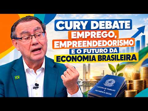 CURY DEBATES JOBS, ENTREPRENEURSHIP, AND THE FUTURE OF THE BRAZILIAN ECONOMY! | Augusto Cury