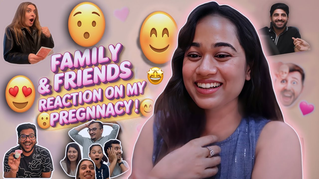 FAMILY & FRIENDS REACTION ON MY PREGNANCY 🙈 YouTube
