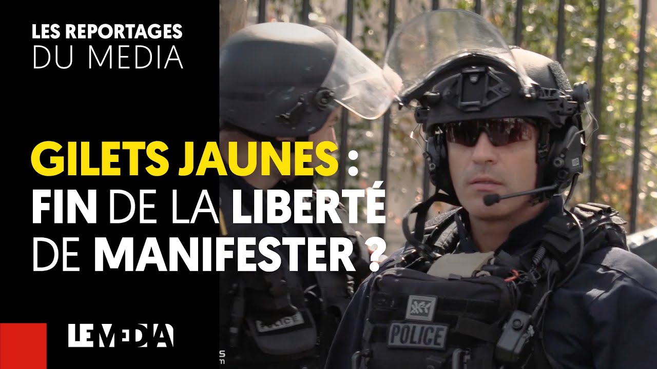 GILETS JAUNES : FIN DE LA LIBERTÉ DE MANIFESTER ? gilet jaune tour de france