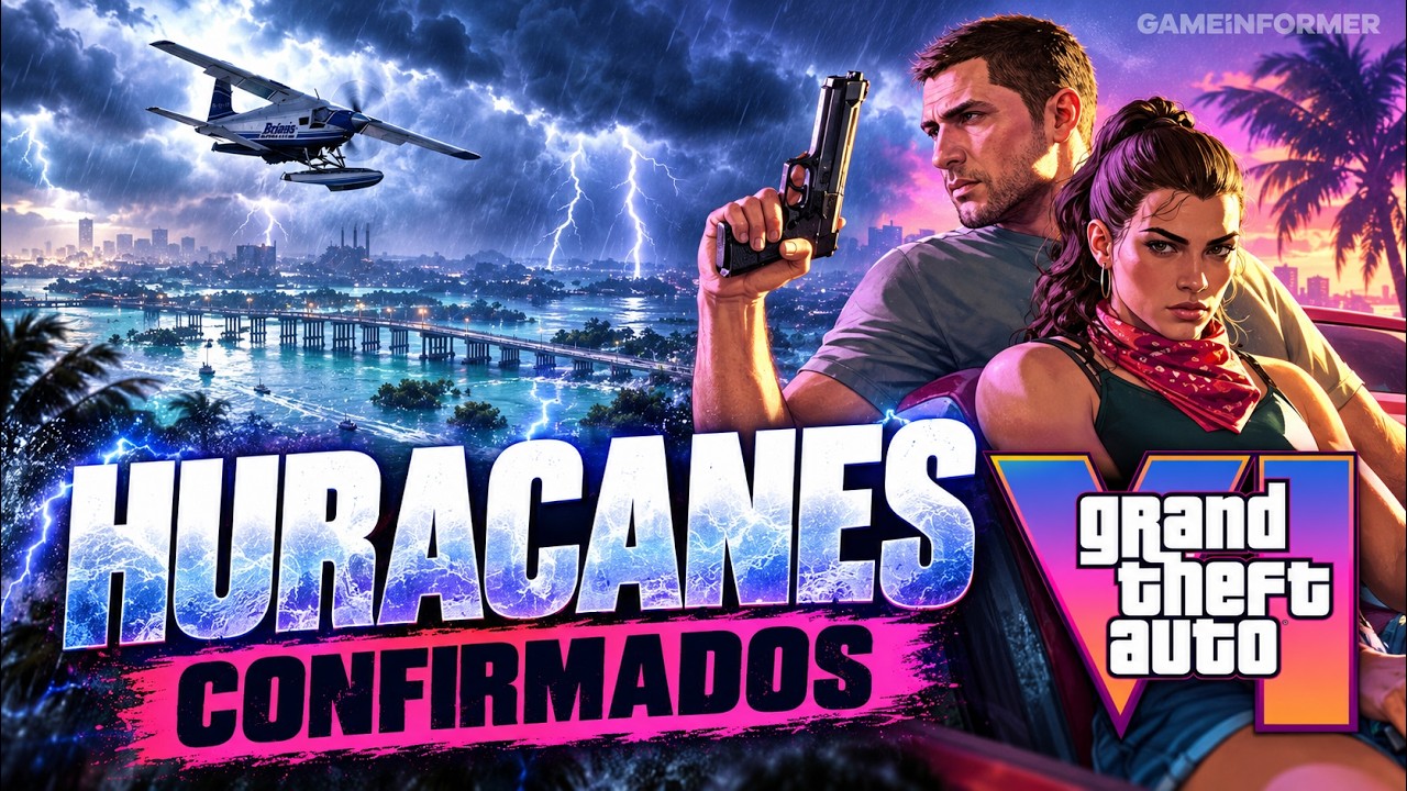 Video thumbnail for GTA 6 CONFIRMA HURACANES, +170 ANIMALES y 12 NUEVAS IMÁGENES