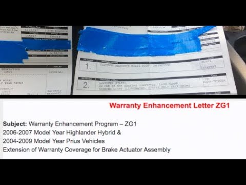 Toyota Prius Warranty Enhancement Zg1 Brake Failure Full And Free Toyota Prius Warranty Enhancement Zg1 Brake Failure Full And Free Fix