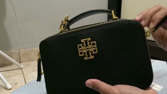 tory burch britten small top handle case I review I unboxing - YouTube