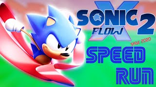 ✪ Sonic Flow 2: Sky Hill Speed Run ✪ (1:12.801) [World Record]