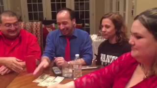 Merry Christmas: Playing Left, Right, Center with my family!