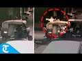 Man hits woman with helmet after she refuses to ride on his bike, CCTV footage