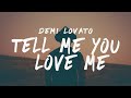 Demi Lovato Tell Me You Love Me Rock Version Lyrics mp3