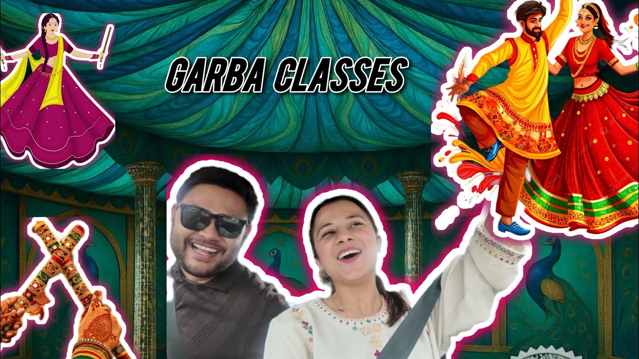 WE TOOK GARBA CLASSES FOR THE FIRST TIME!! & ATE THE BEST FOOD IN... | Rohit & Priyanka | Roprivlogs
