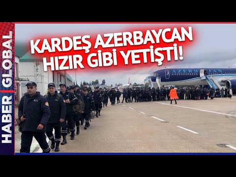 Kardeş Ülke Azerbaycan Hızır Gibi Yetişti!