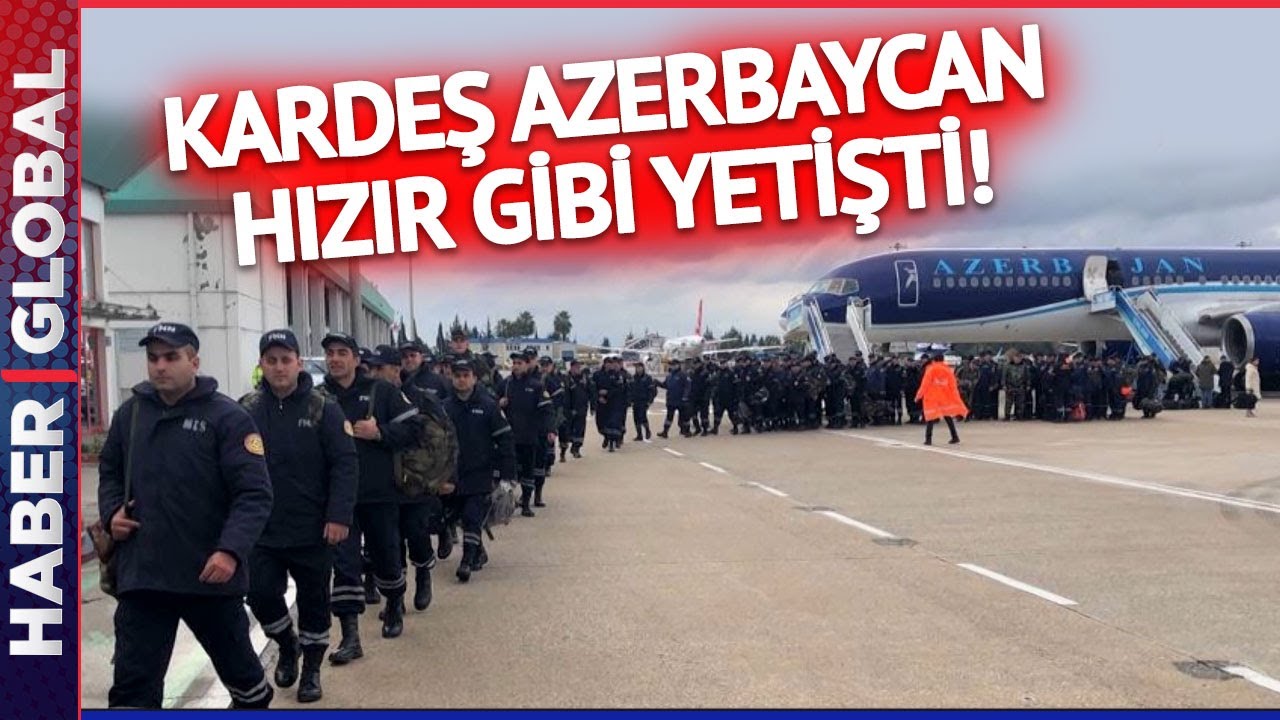 Kardeş Ülke Azerbaycan Hızır Gibi Yetişti!