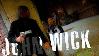 JOHN WICK - Brutal Killing ||  Modded Red Dead Redemption 2 Gameplay