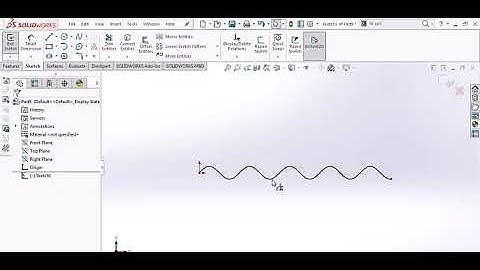 How to Draw Onduline Roof Profile Using Equations in SolidWorks | Parametric Sketch Tutorial