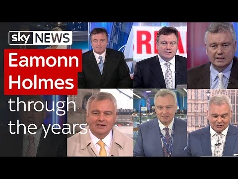 Eamonn Holmes through the years