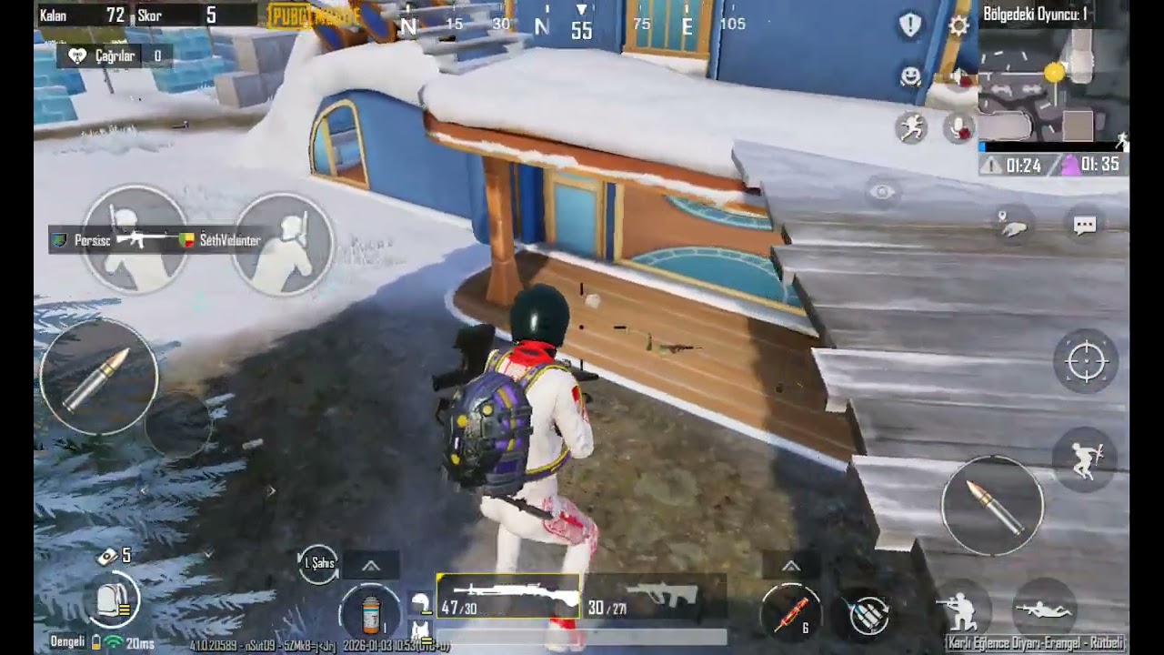 Pubg Mobile 1. Olmaya Çalıştım!!