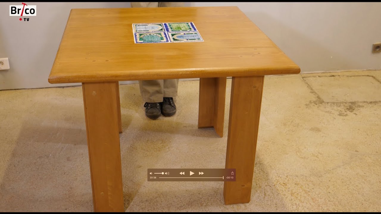 Fabriquer Une Table En Bois Tuto Brico Avec Robert Pour La Construction Dune Table En Bois Massif