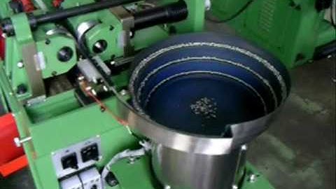 KIM UNION - SET SCREW thread rolling machine - UM-16 & vibration feeding system