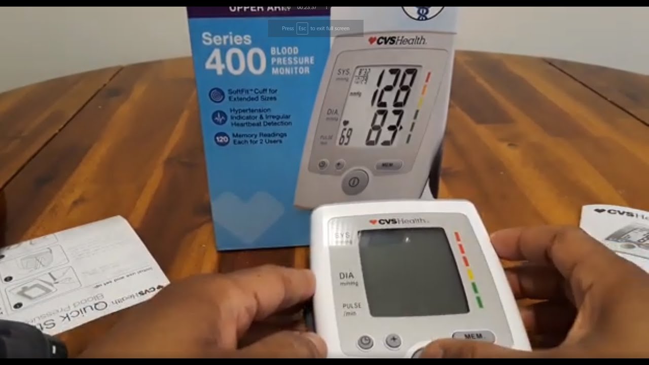 Customer Reviews: CVS Health Upper Arm 800 Series Blood Pressure Monitor -  CVS Pharmacy