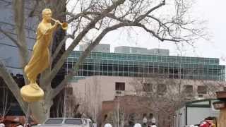 Provo City Center Temple placing of Moroni