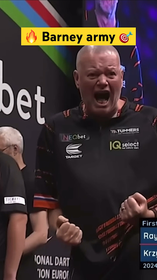 Vintage Raymond Van Barneveld darts European Tour Leverkusen 2024 vintage-raymond-van-barneveld-darts-european-tour-leverkusen-2024