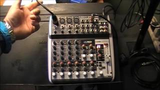 Behringer Mixer: How to do a setup