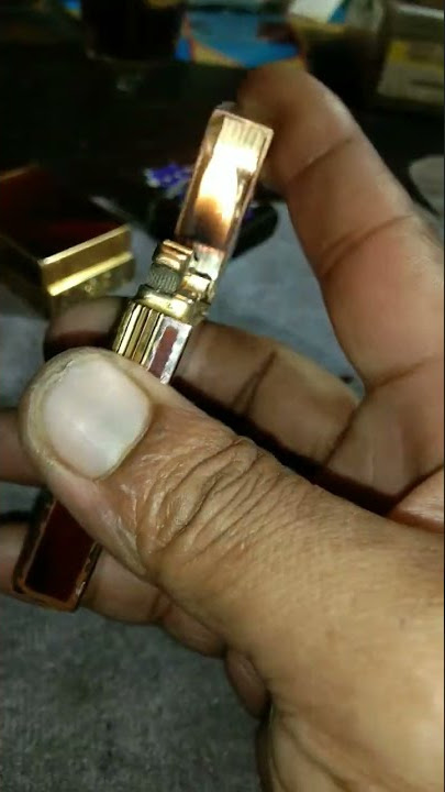 korek st dupont suara ting nya tidak kalah sama zippo