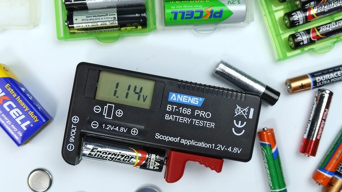 VARTA LCD DIGITAL BATTERY TESTER - unboxing and short review 