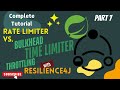 Rate Limiting vs. Throttling | Rate Limiting vs. Bulkhead | Rate Limiting vs. Time Limiting | HINDI