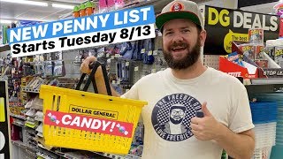 CANDY!! New Penny List at Dollar General Starts Tuesday August 13th!