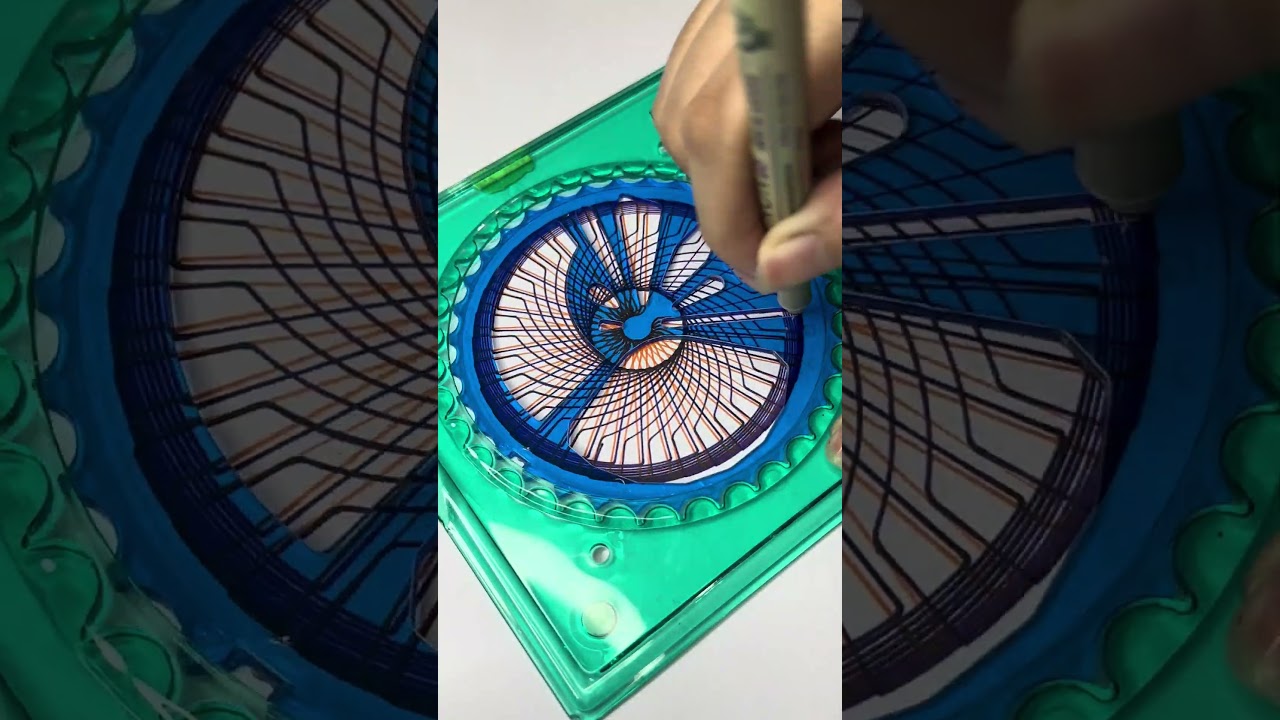 Relaxing ASMR Spirograph Visuals | Calming Spiral Audio for Calm! 