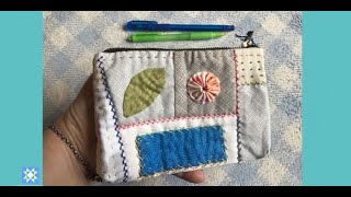 Patchwork: Cómo Hacer Una Cartera Simple - Aprovecha todos tus retales