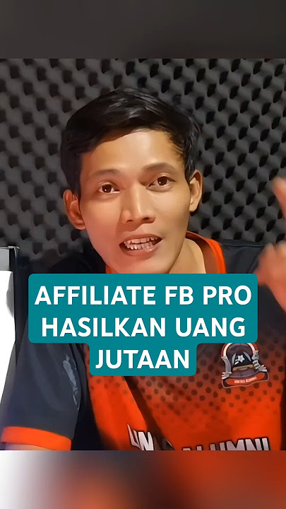 AFFILIATE FB PRO 2025 #fbpromenghasilkanuang #affiliatemarketing #affiliatefbpro #affiliate #uangfb