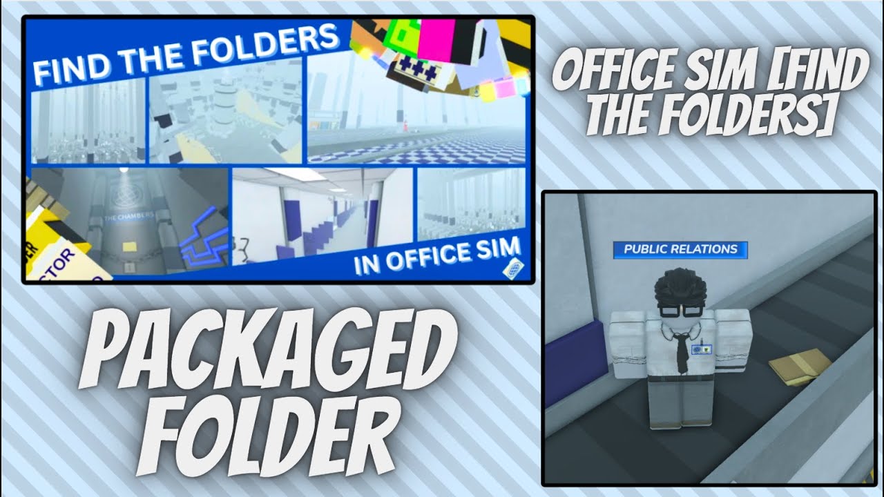 Micro Sim File Folder Tutorial: How To Find The Packaged Folder In Office Sim [Find The ...