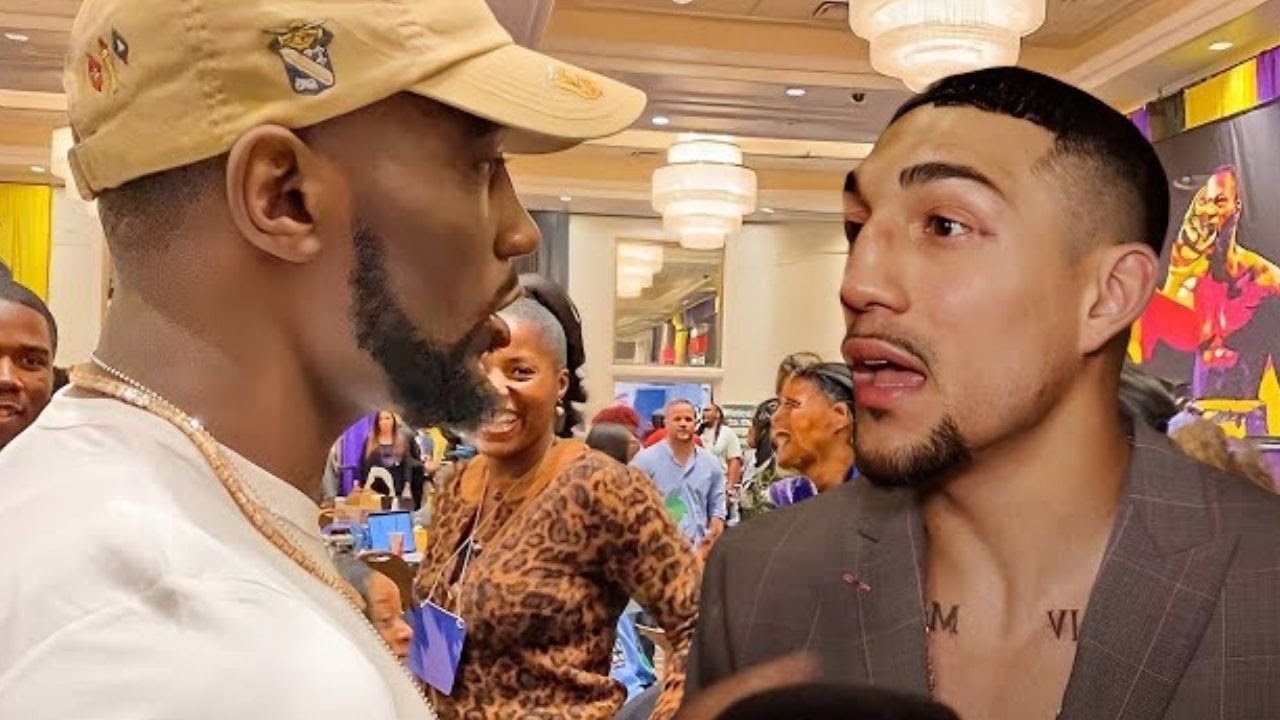 Terence Crawford Faces Teofimo Lopez in HEATED FIGHT Moment