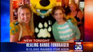 WAWS Action News 8 7 13 Woodys BBQ Healing Hands Charity Event 2