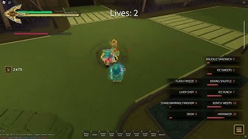 [YBA] "nice ping" - AFK Killing CD Boxing after Losing...