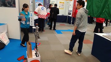 人追従ロボット　大阪工業大学