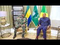 Gabon  le gnral oligui nguema rencontre sassou nguesso au congo