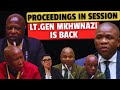 Lt. General Mkhwanazi At the AD HOC COMMITTEE