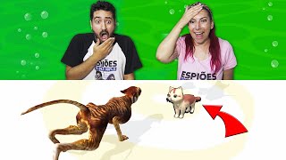 GATO FOFO vs CACHORRO MALVADO na CORRIDA DE CACHORRO no Doggy Run 3D screenshot 3