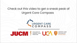 Urgent Care Compass