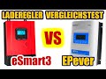 eSmart3 vs EPever MPPT Solar Laderegler Test Solaranlage, Balkonkraftwerk  Stromspeicher,