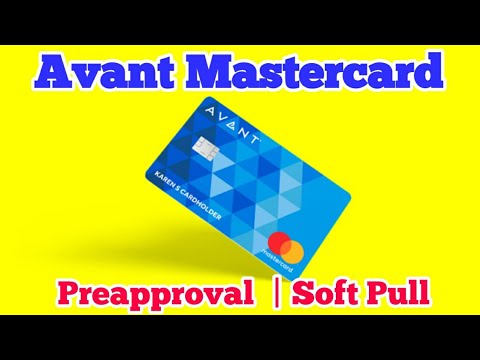 Build Your Credit With The Avant Mastercard | Soft Pull & Easy Preapproval | Primary Tradeline