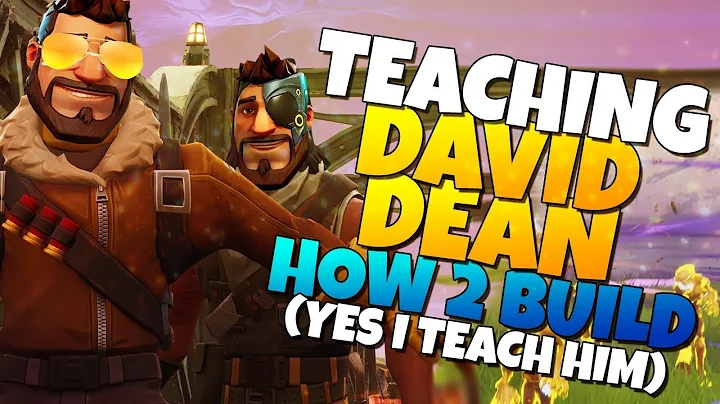 Teaching DAVID DEAN How To Build Trap Tunnels! | F...