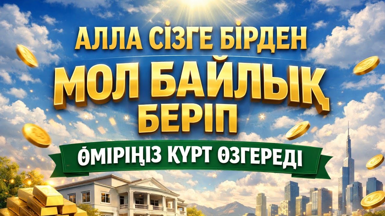 Өміріңізді күрт өзгертетін мол байлық береді