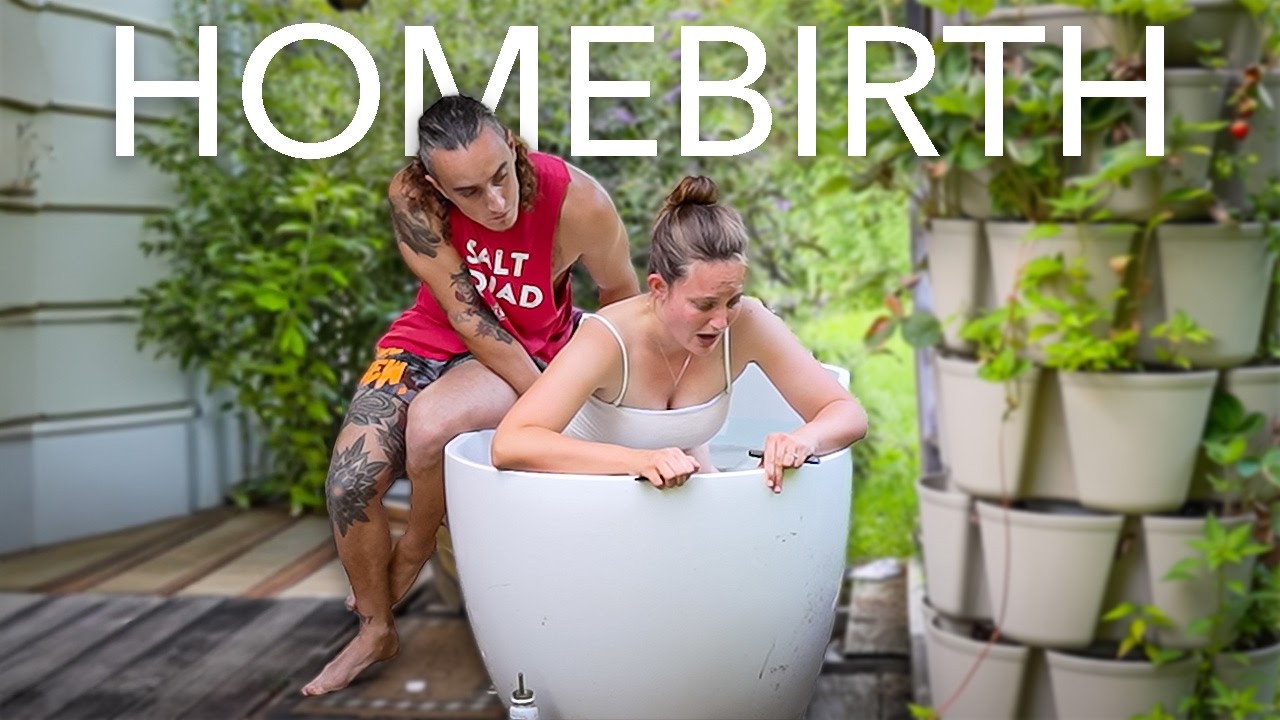 Мои позитивные домашние роды без лекарств | RAW