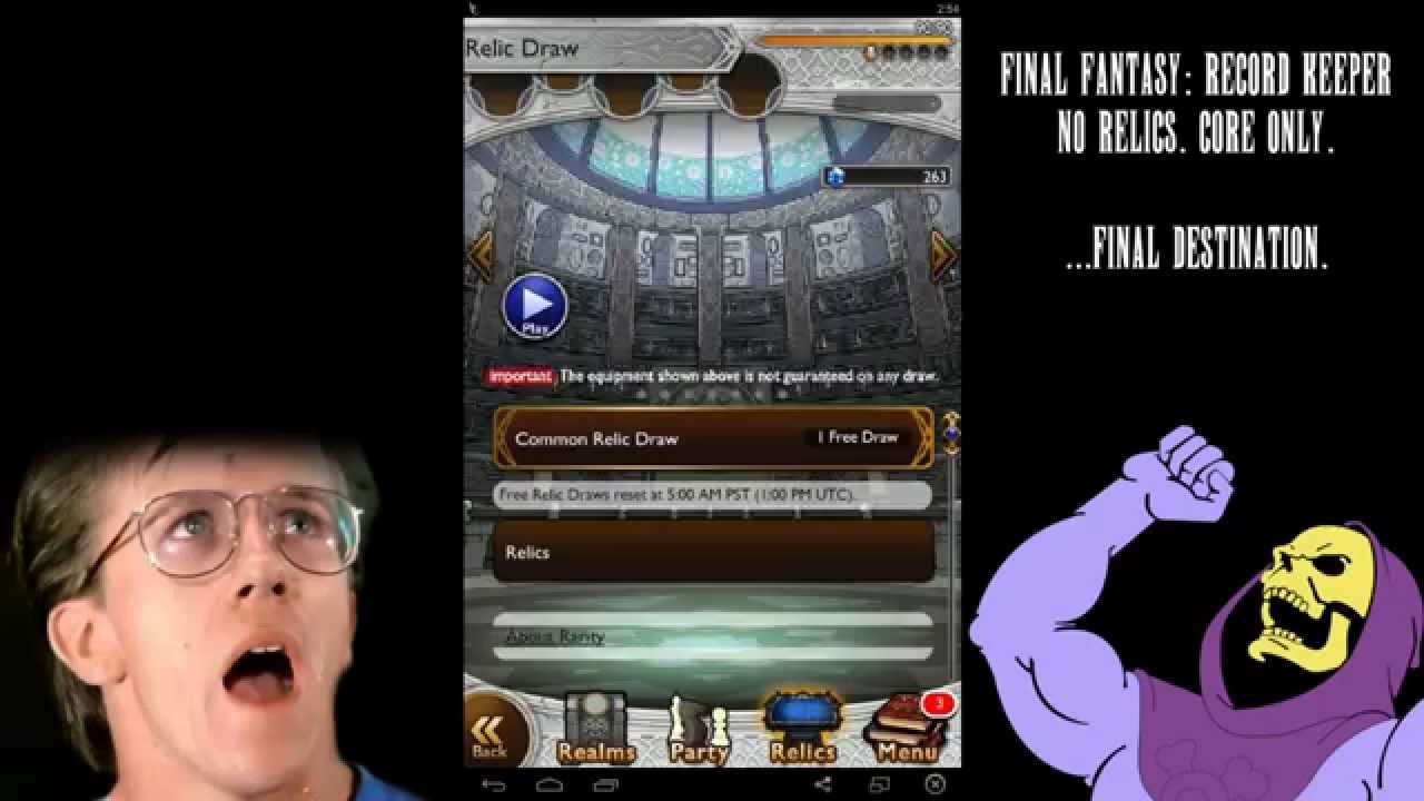Ff record keeper more ability slots