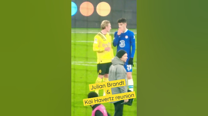 Julian Brandt and Kai Havertz