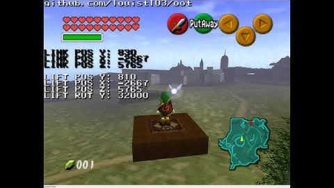 Controllable platform V2 (Ocarina of Time mod)